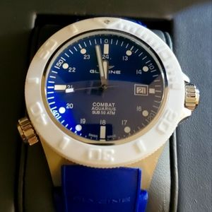 Men's Glycine Combat Sub Aquarious